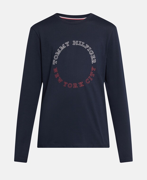 

Топ с длинными рукавами Tommy Hilfiger, цвет Slate Blue