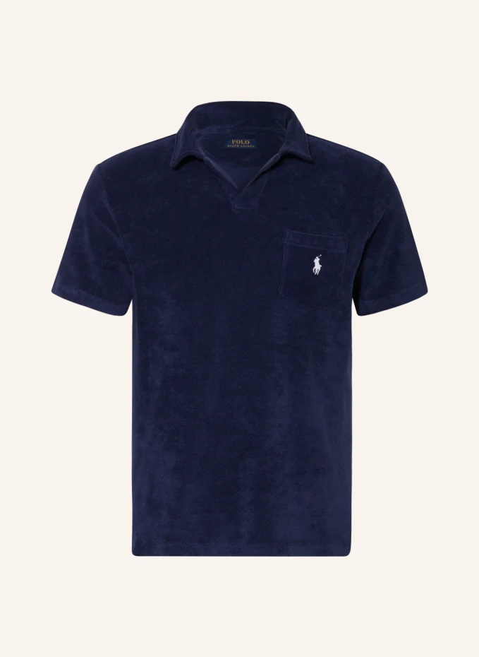

Махровая рубашка-поло Polo Ralph Lauren, синий