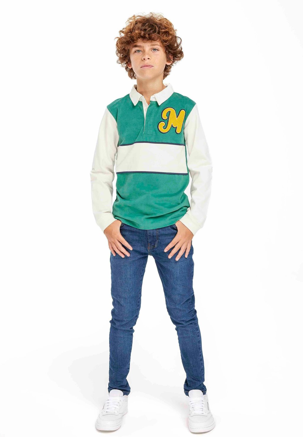 Рубашка-поло RUGBY STANDARD MINOTI, цвет green off white шорты off white hands off skate track green зеленый