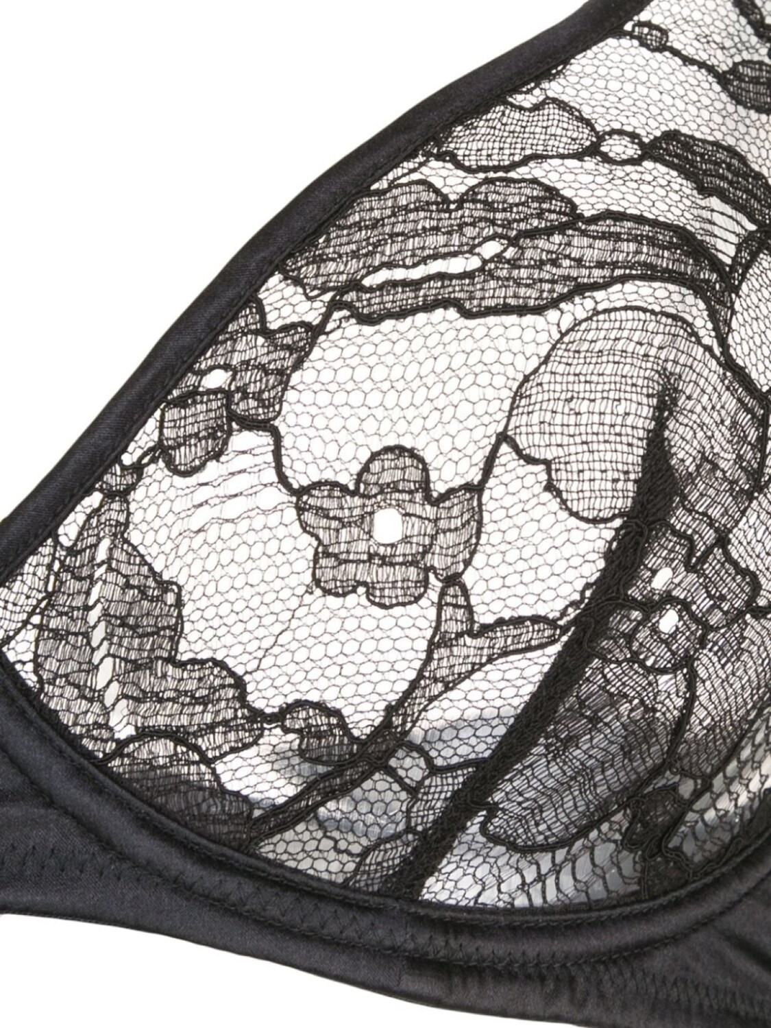 

Бюстгальтер Magnolia Lace Fleur Du Mal, черный