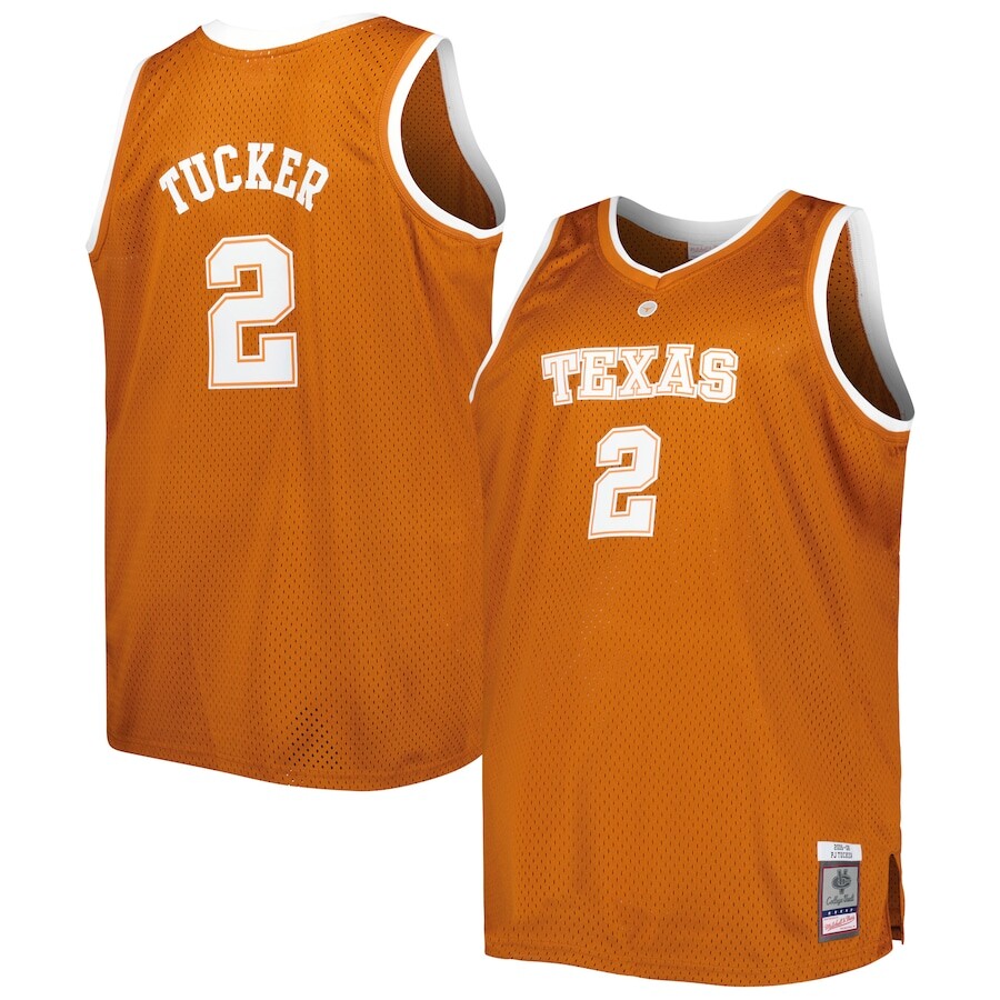 

Джерси Mitchell & Ness Texas Longhorns, оранжевый