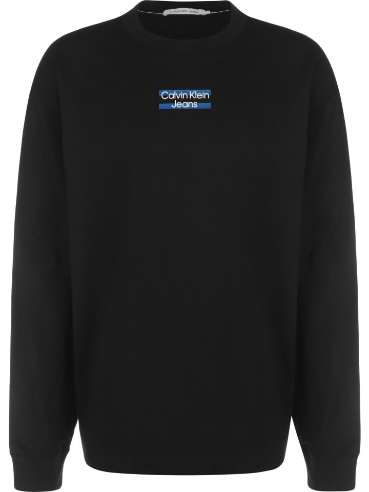 Лонгслив Calvin Klein, цвет ck black
