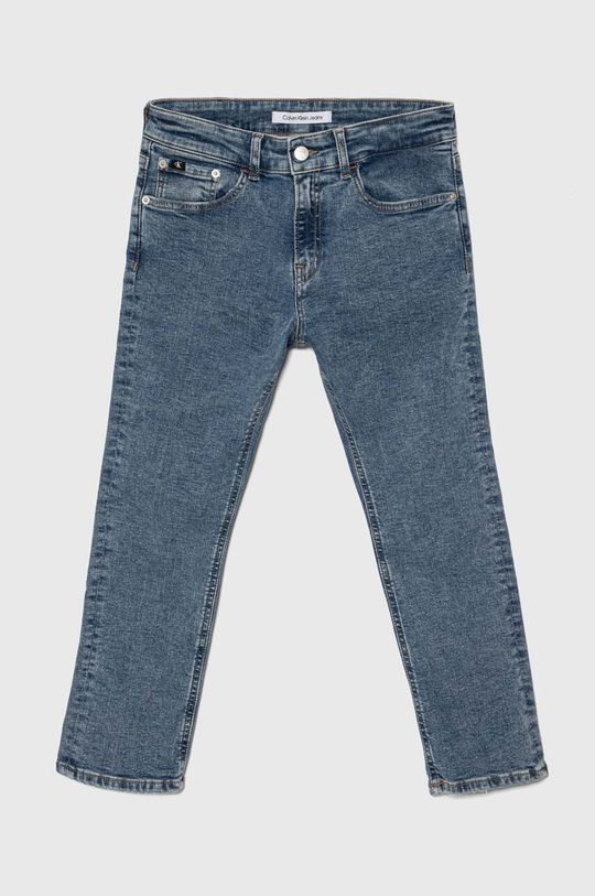 Детские джинсы Calvin Klein Jeans, синий джинсы calvin klein jeans loose straight темно синий