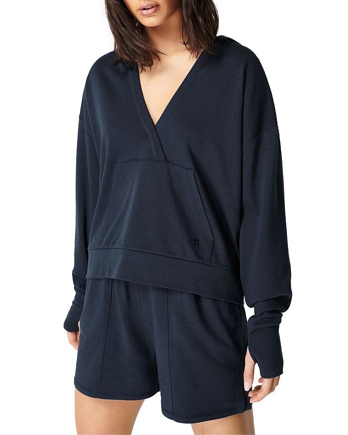 

Свободная толстовка с капюшоном After Class Sweaty Betty, Серый