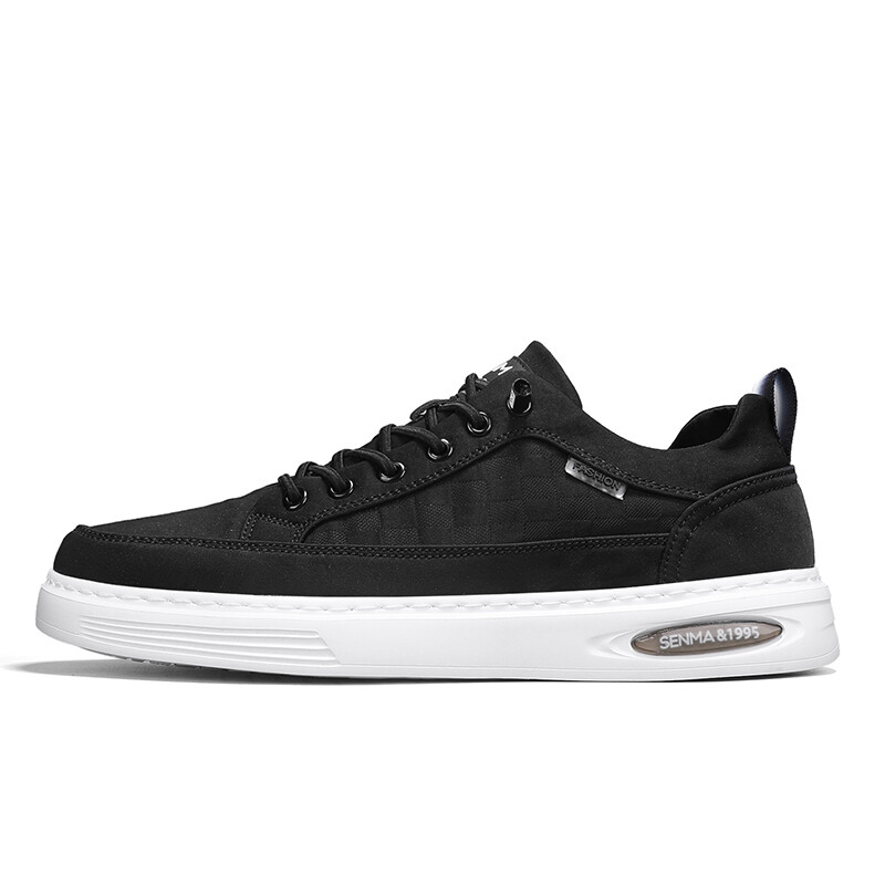 

Кроссовки SENMA Semir Skateboarding Shoes Men Low-top, черный