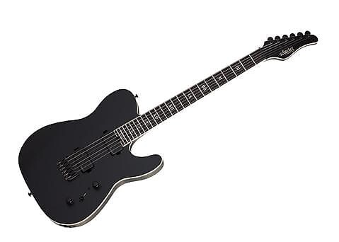 Электрогитара Schecter PT SLS Evil Twin Elite Series Solid Body Ebony/Satin Black - 1342