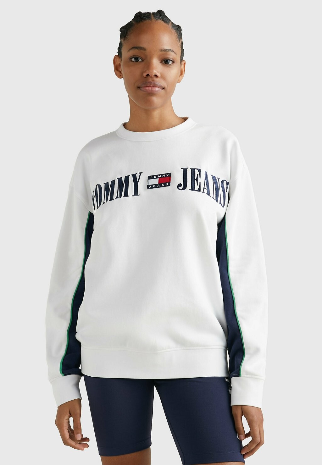 

Толстовка с капюшоном Tommy Jeans, белый