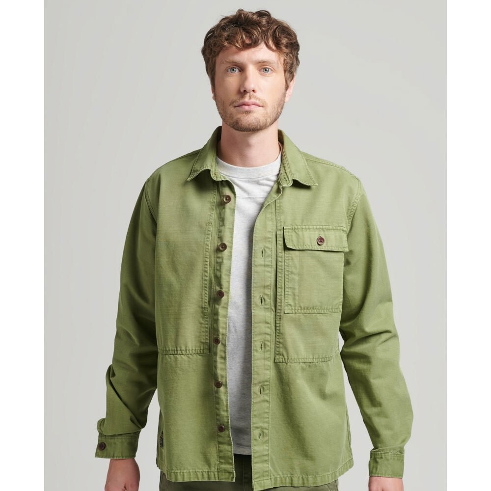 

Рубашка Superdry Vintage Military, зеленый
