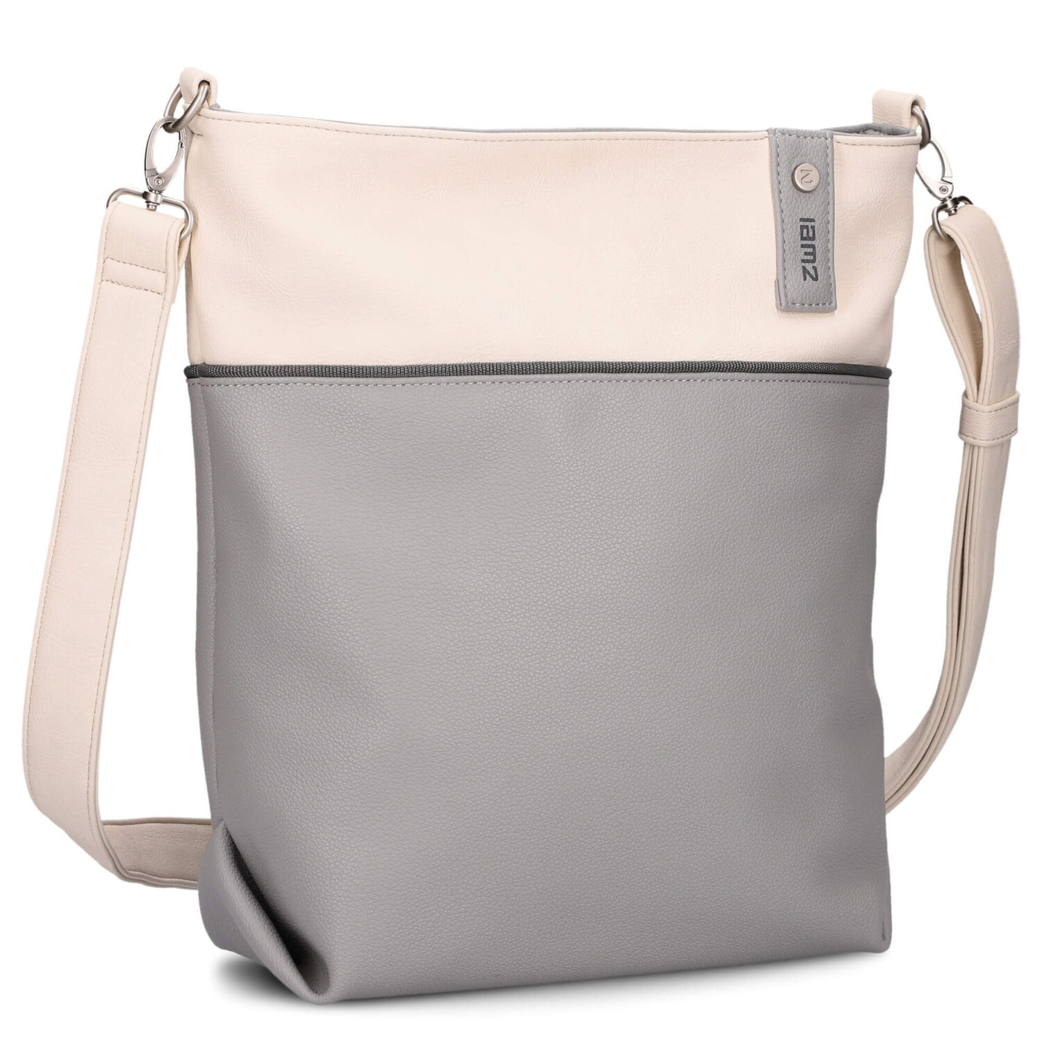 

Сумка через плечо Zwei Jana J12 Schultertasche 33 см, цвет foggy