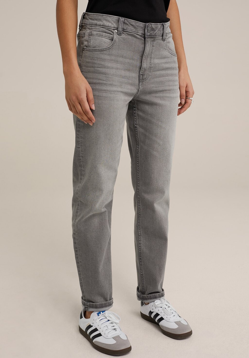 

Джинсы свободного кроя BLUE RIDGE WE Fashion, цвет grey