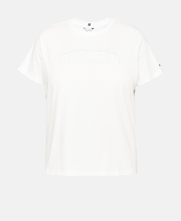 

Футболка Tommy Hilfiger Curve, экрю