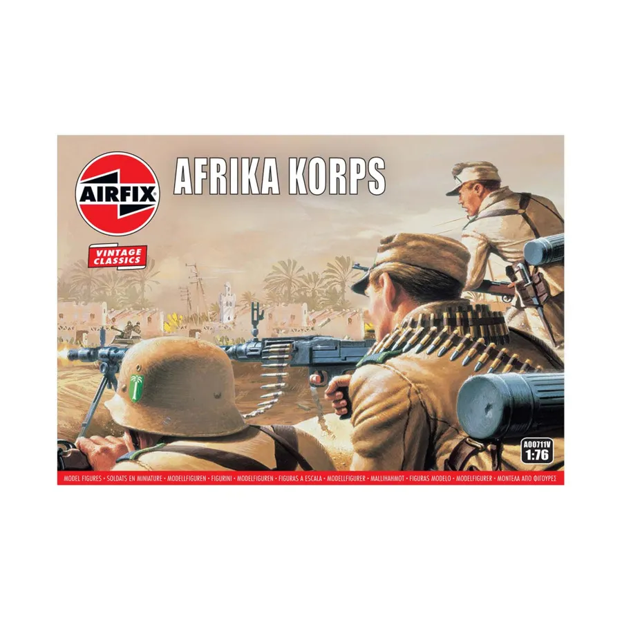 

Африканский корпус времен Второй мировой войны, Vintage Classics (1:76) (Airfix)