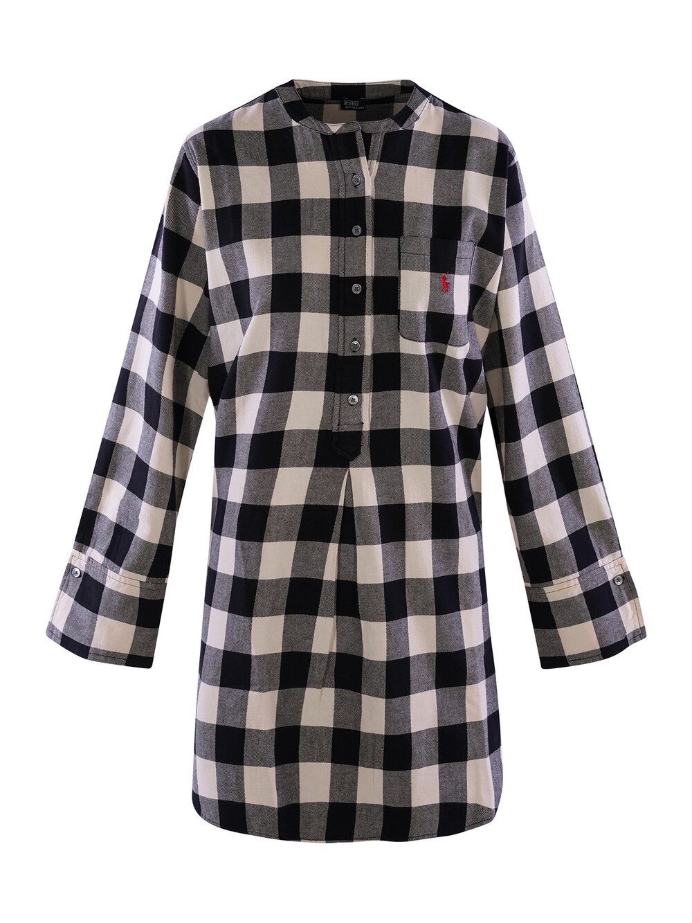 

Ночная рубашка Polo Ralph Lauren Cozy Flannel, черный