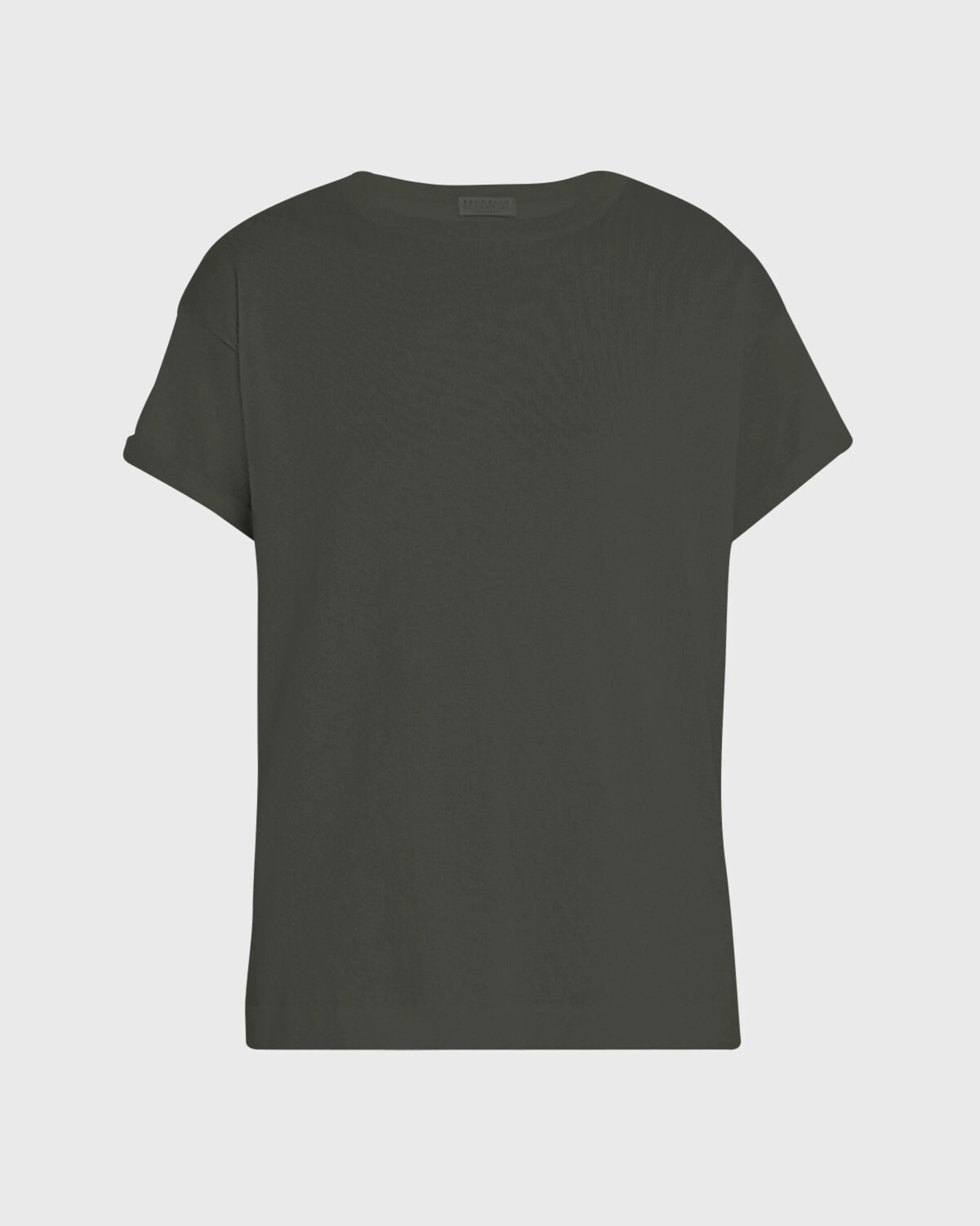 

Футболка из смесового кашемира с люрексом Brunello Cucinelli, цвет Medium Grey