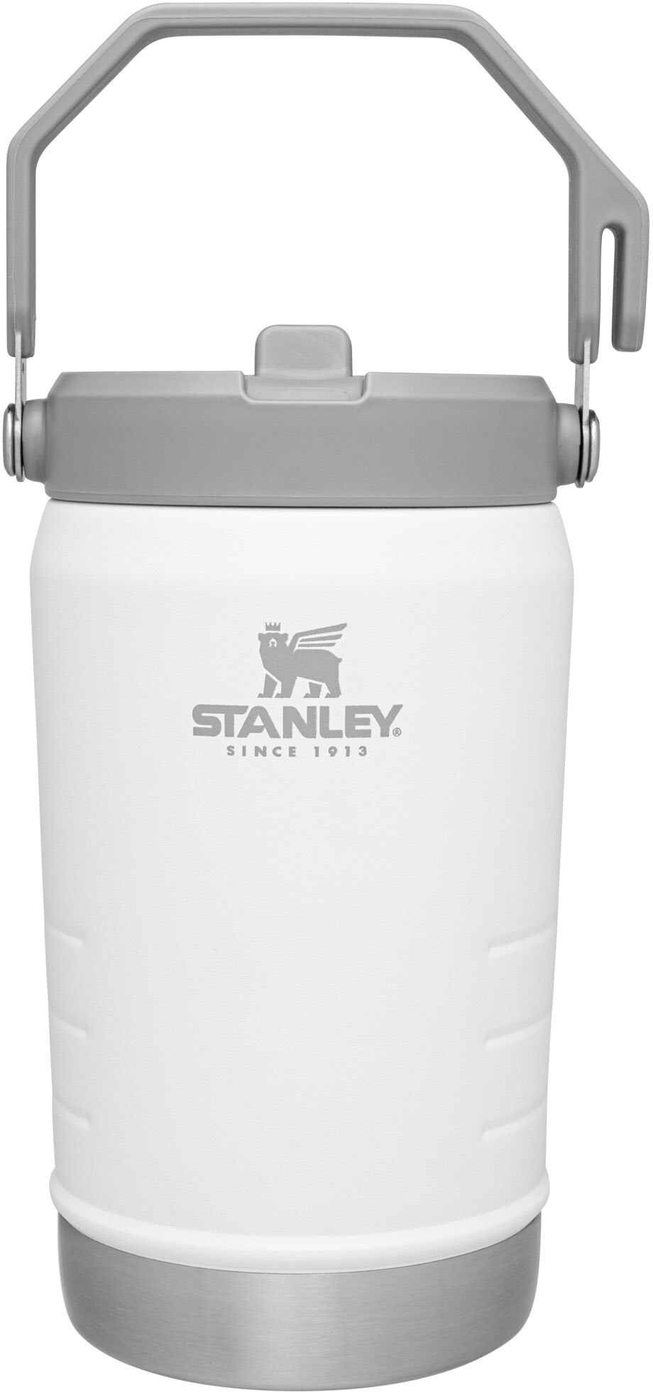 Вакуумный кувшин для воды IceFlow с откидной соломенной крышкой — 40 эт. унция Stanley, белый