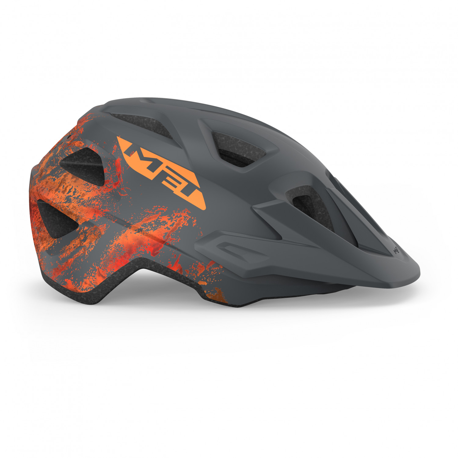 цена Велосипедный шлем Met Kid's Eldar, цвет Gray Orange
