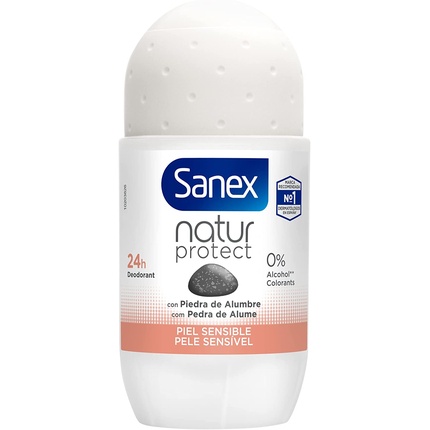 Шариковый дезодорант Natur Protect для чувствительной кожи 50 мл, Sanex дезодоранты sanex дезодорант ролик natur protect