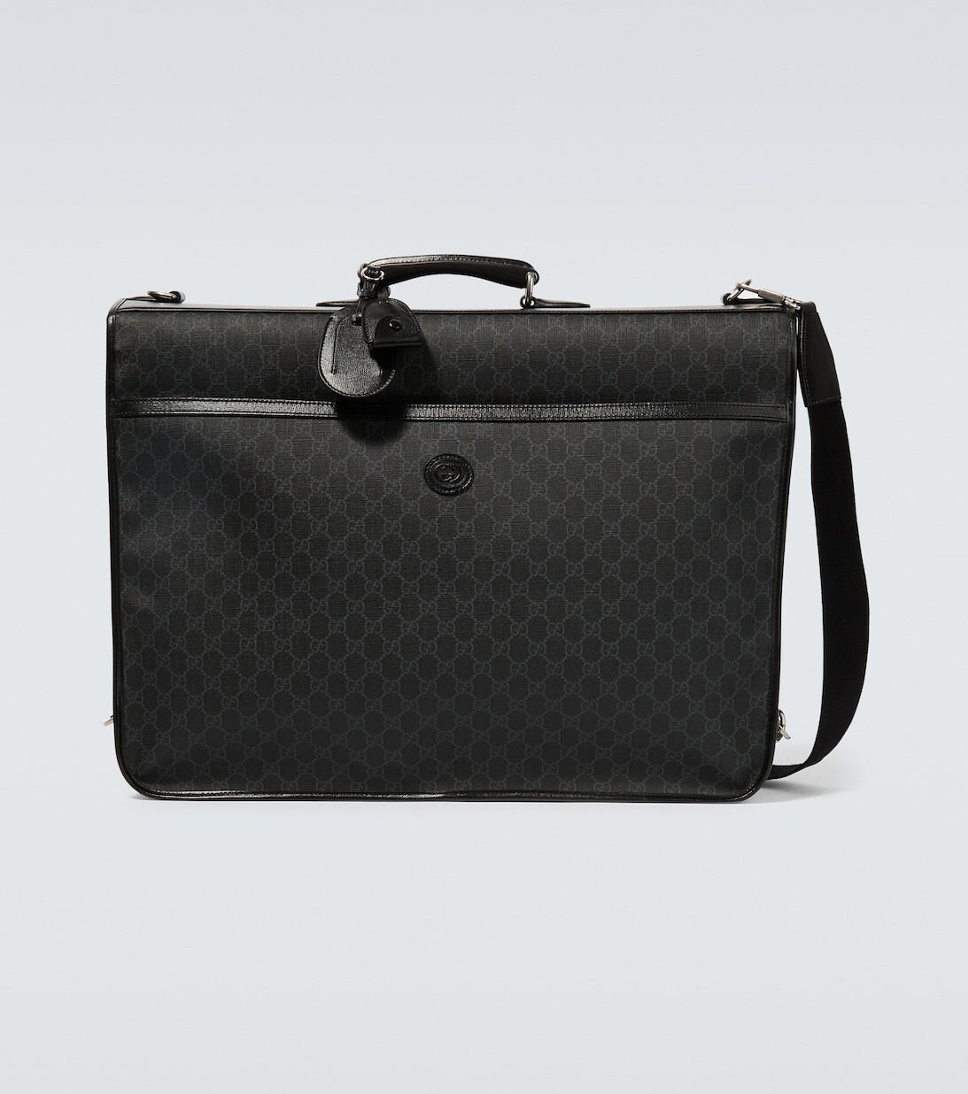 

Холщовая сумка для одежды с узором GG Gucci, черный
