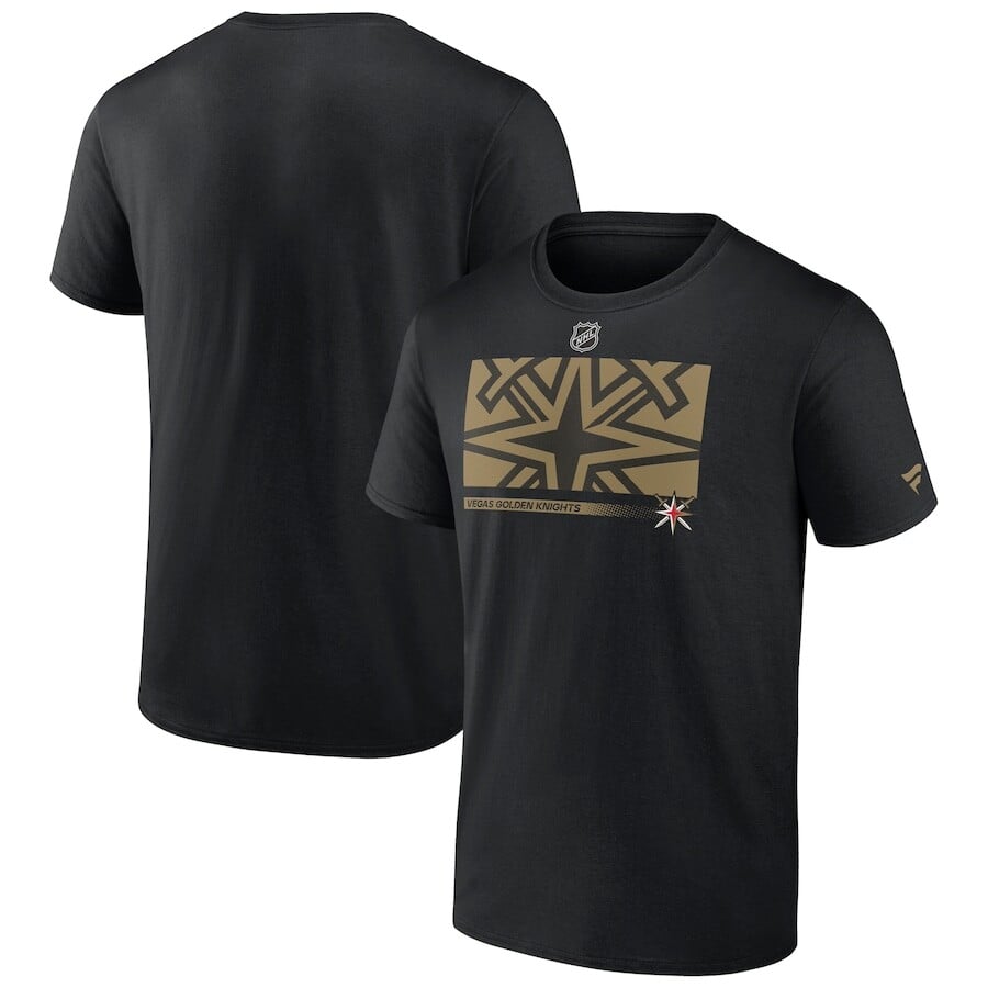 

Футболка с коротким рукавом Fanatics Branded Vegas Golden Knights, черный