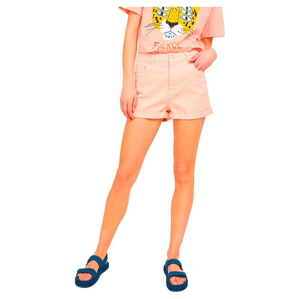 

Шорты Jack & Jones Hazel Mini Akm LN JJXX High Waist, бежевый