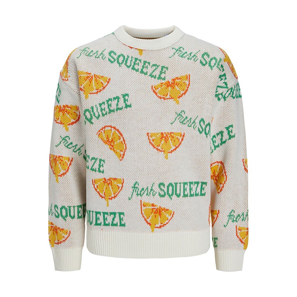 

Свитер Jack & Jones Oranges Crew Neck, белый