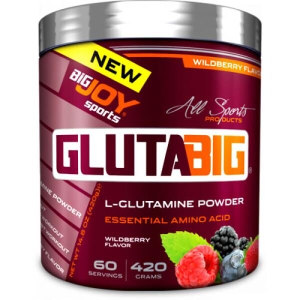 

BigJoy Sports GlutaBig Порошок глютамина 420 гр - Лесные фрукты