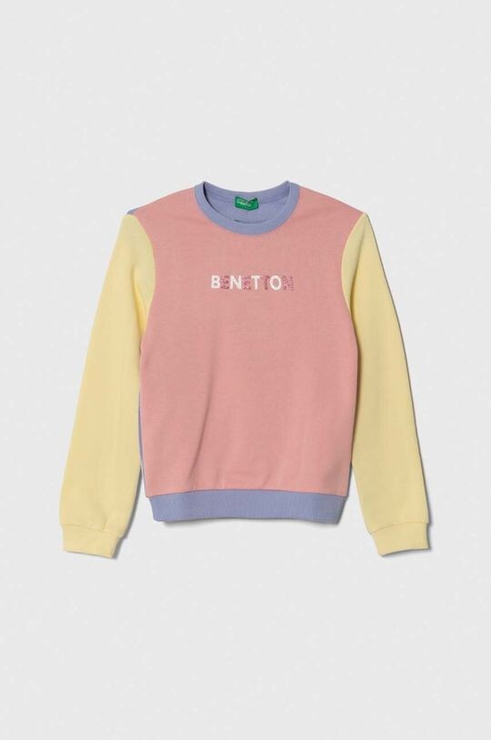 

Детская хлопковая толстовка United Colors of Benetton, мультиколор