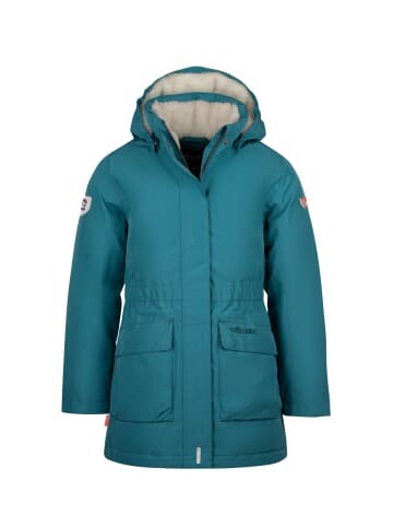 

Пуховик Trollkids ALESUND, цвет Teal Grün
