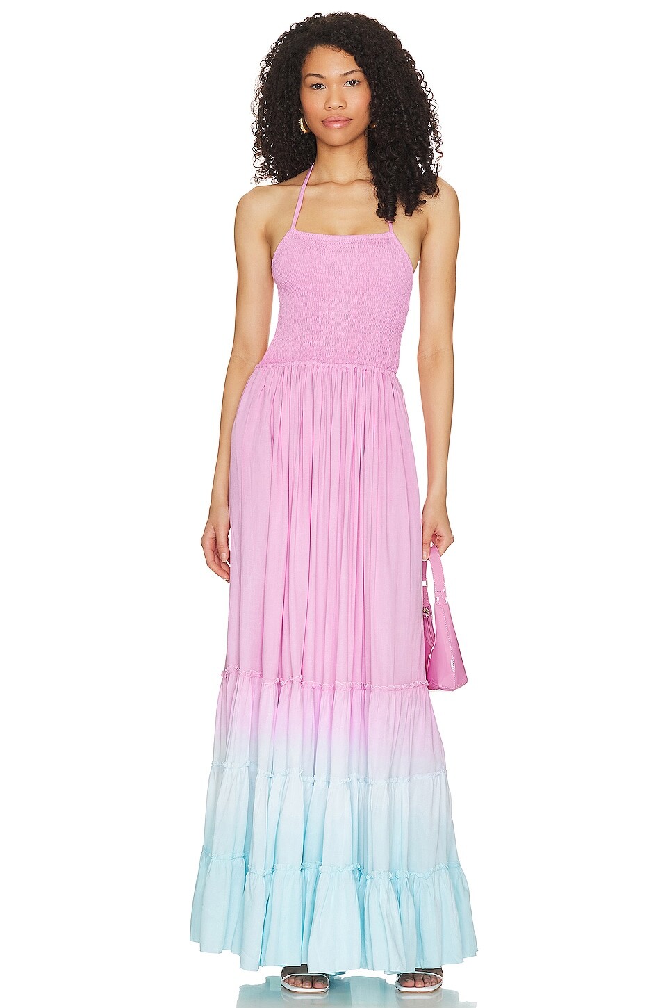 

Платье макси Tiare Hawaii Naia, цвет Pink Violet Aqua Ombre
