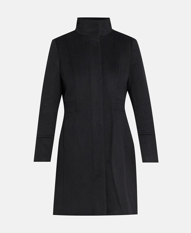 

Шерстяное пальто Esprit, черный