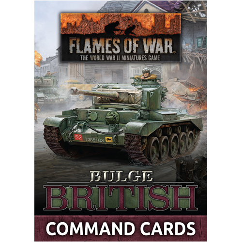 Коллекционные карточки Bulge: British Command Cards