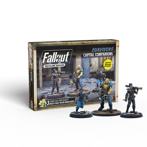 

Фигурки Fallout: Wasteland Warfare – Survivors: Capital Companions