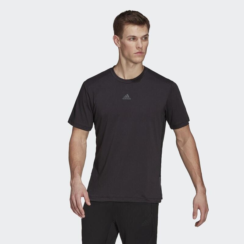 

Футболка для йоги AEROREADY ADIDAS, цвет gris