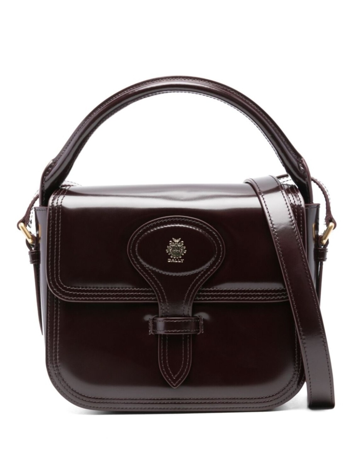 

Сумка-шоппер с мотивом эмблемы Bally Bally, коричневый