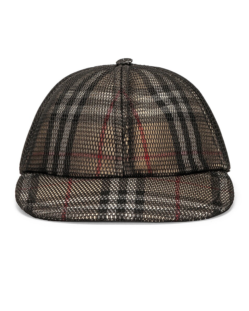 

Кепка Burberry, цвет Beige Check & Black