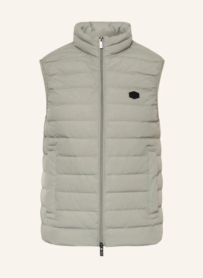 

Легкий пуховый жилет Emporio Armani, зеленый