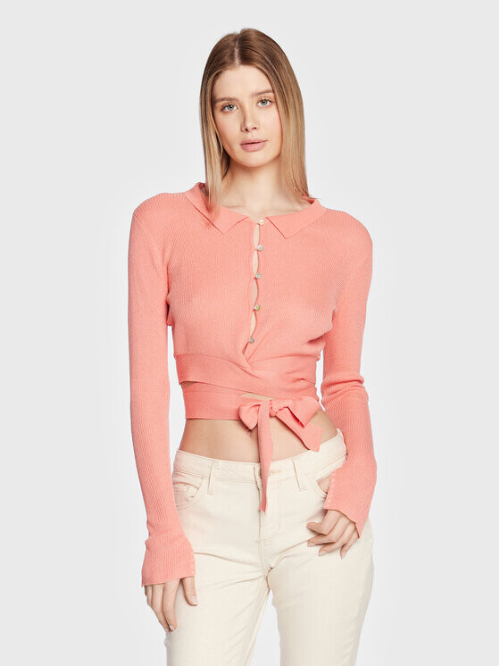 

Кардиган стандартного кроя Guess, розовый