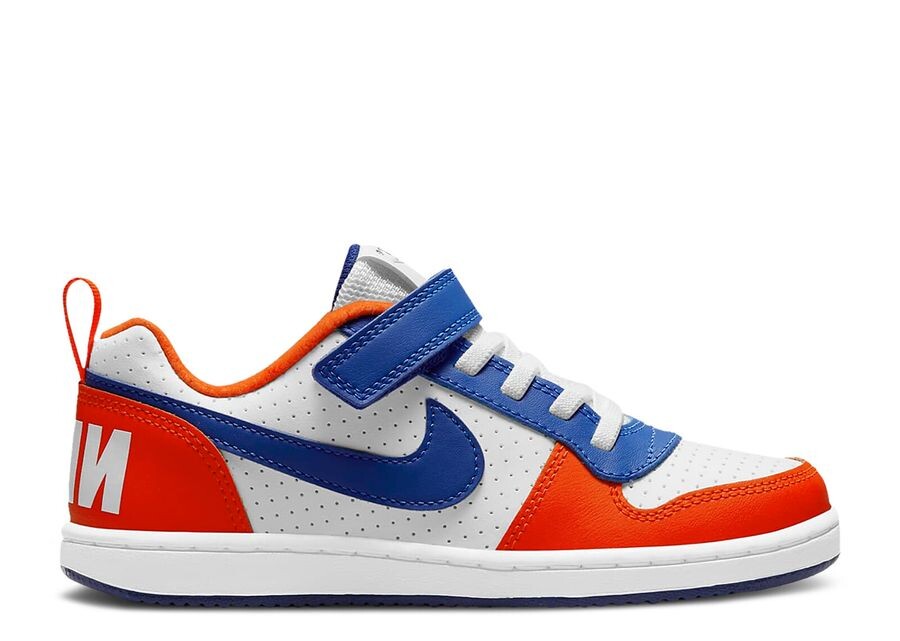 

Кроссовки Nike Court Borough Low Ps 'Team Orange Hyper Royal', белый