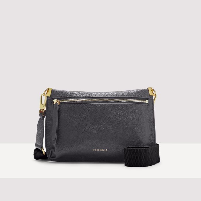 

Мини-сумка из зерненой кожи Coccinelle HYLE MINI, синий