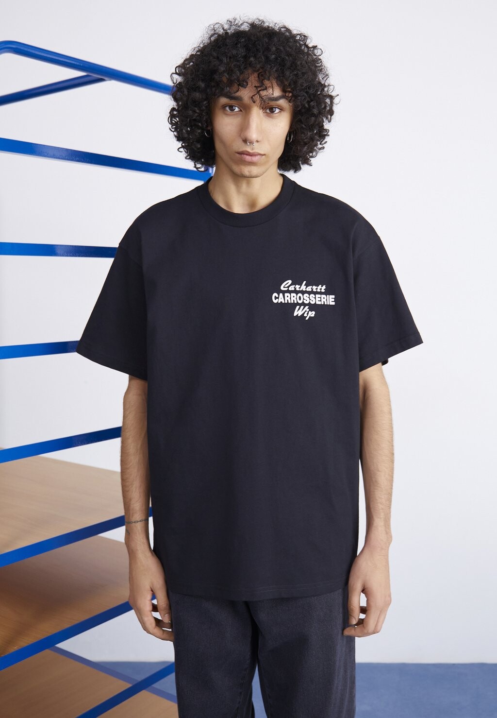 

Футболка с принтом Mechanics Carhartt WIP, черный