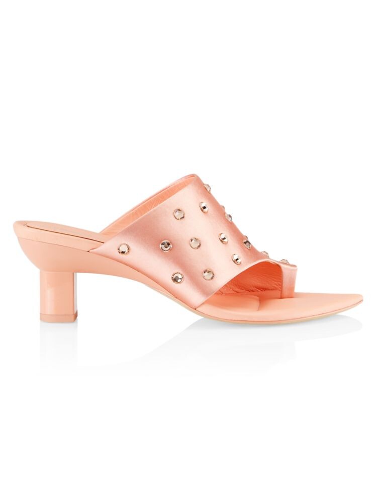 

Атласные сандалии Verona с украшением 3.1 Phillip Lim, цвет Rose