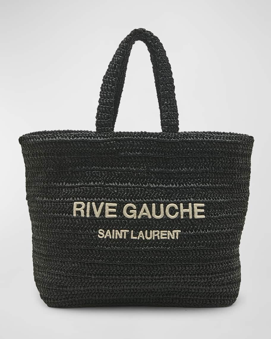 

Сумка-тоут Rive Gauche из рафии Saint Laurent