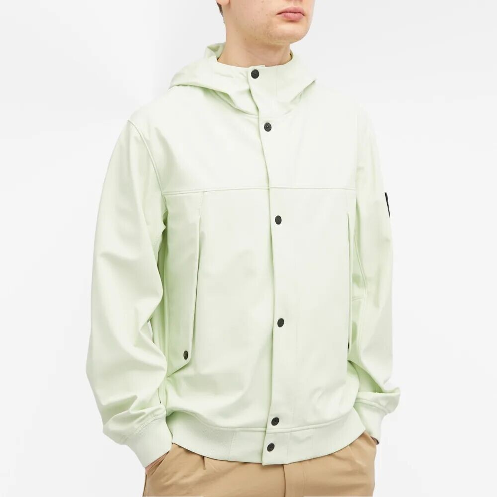 

Stone Island Куртка Soft Shell-R с капюшоном, зеленый
