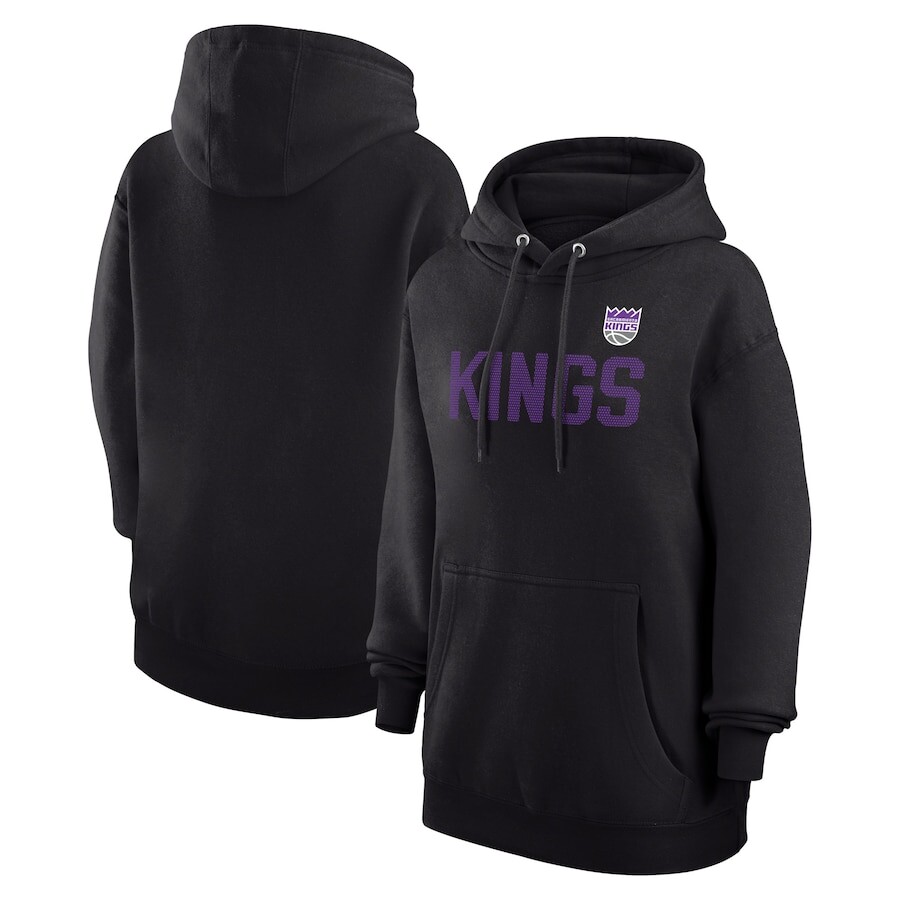 

Пуловер с капюшоном G-III 4Her by Carl Banks Sacramento Kings, черный