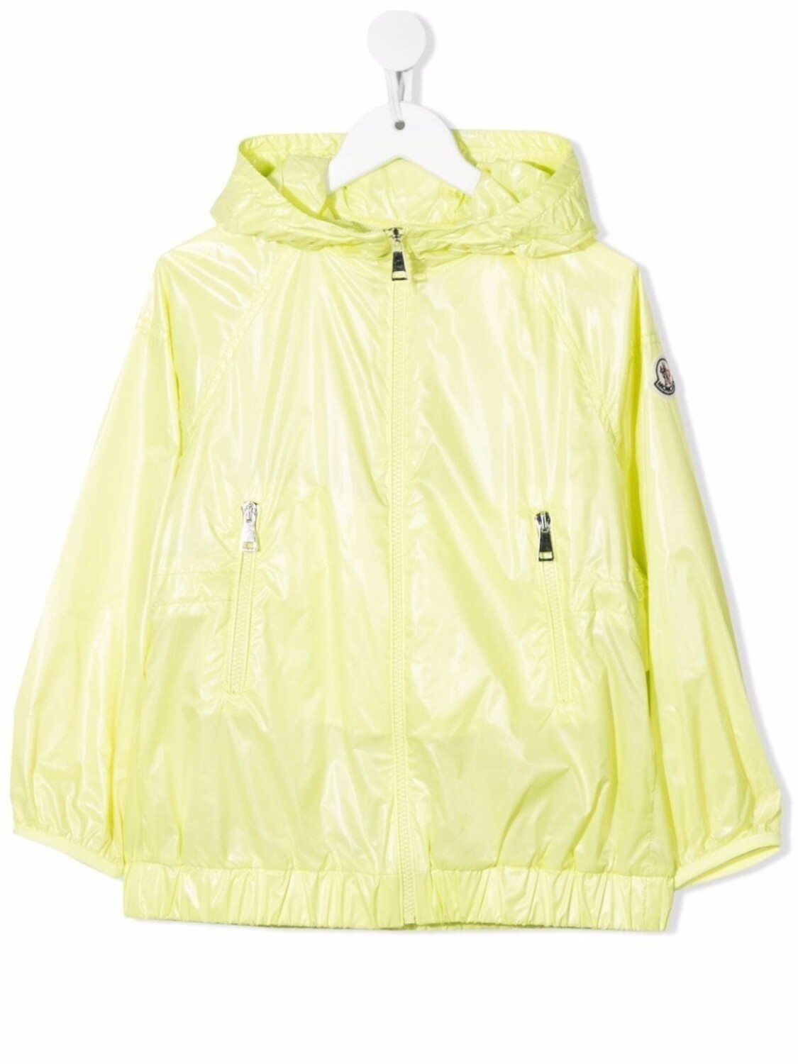 

Непромокаемая куртка с капюшоном Moncler Enfant, желтый