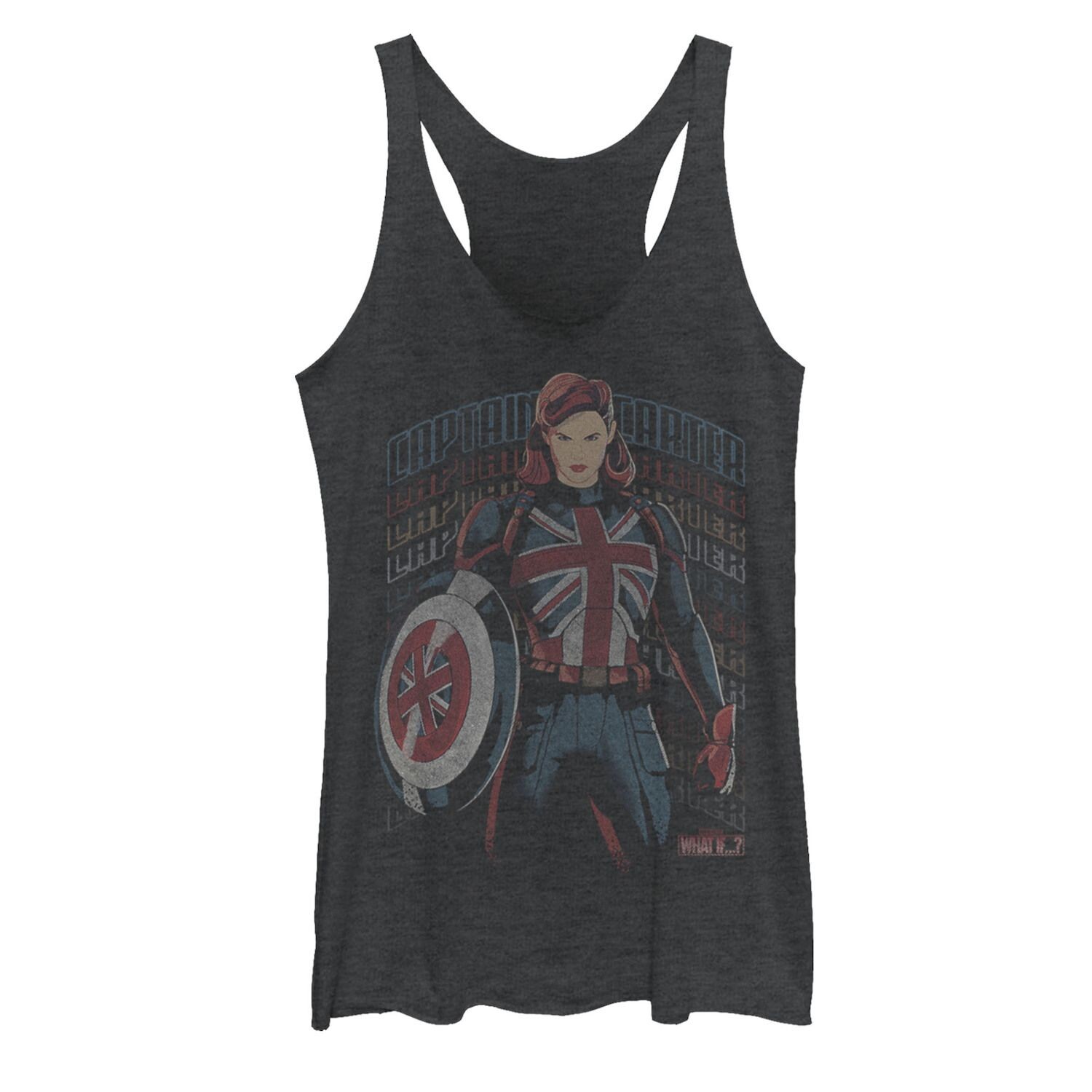 

Юниоры Marvel What If Union Carter Racerback Tank Licensed Character