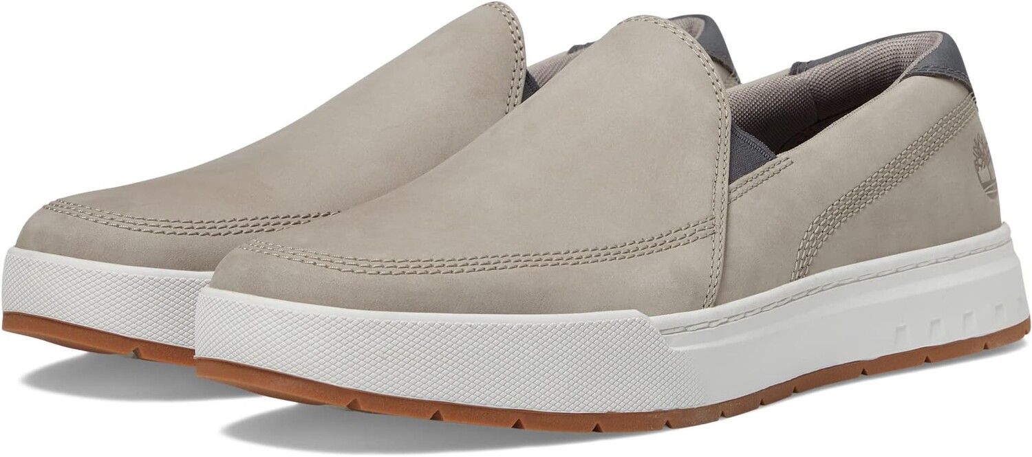 

Кроссовки Maple Grove Leather Slip-On Timberland, цвет Medium Grey Nubuck