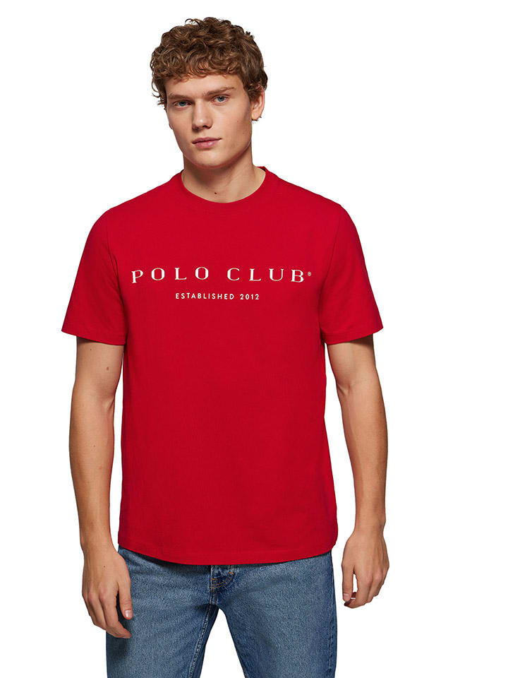

Футболка Polo Club, красный