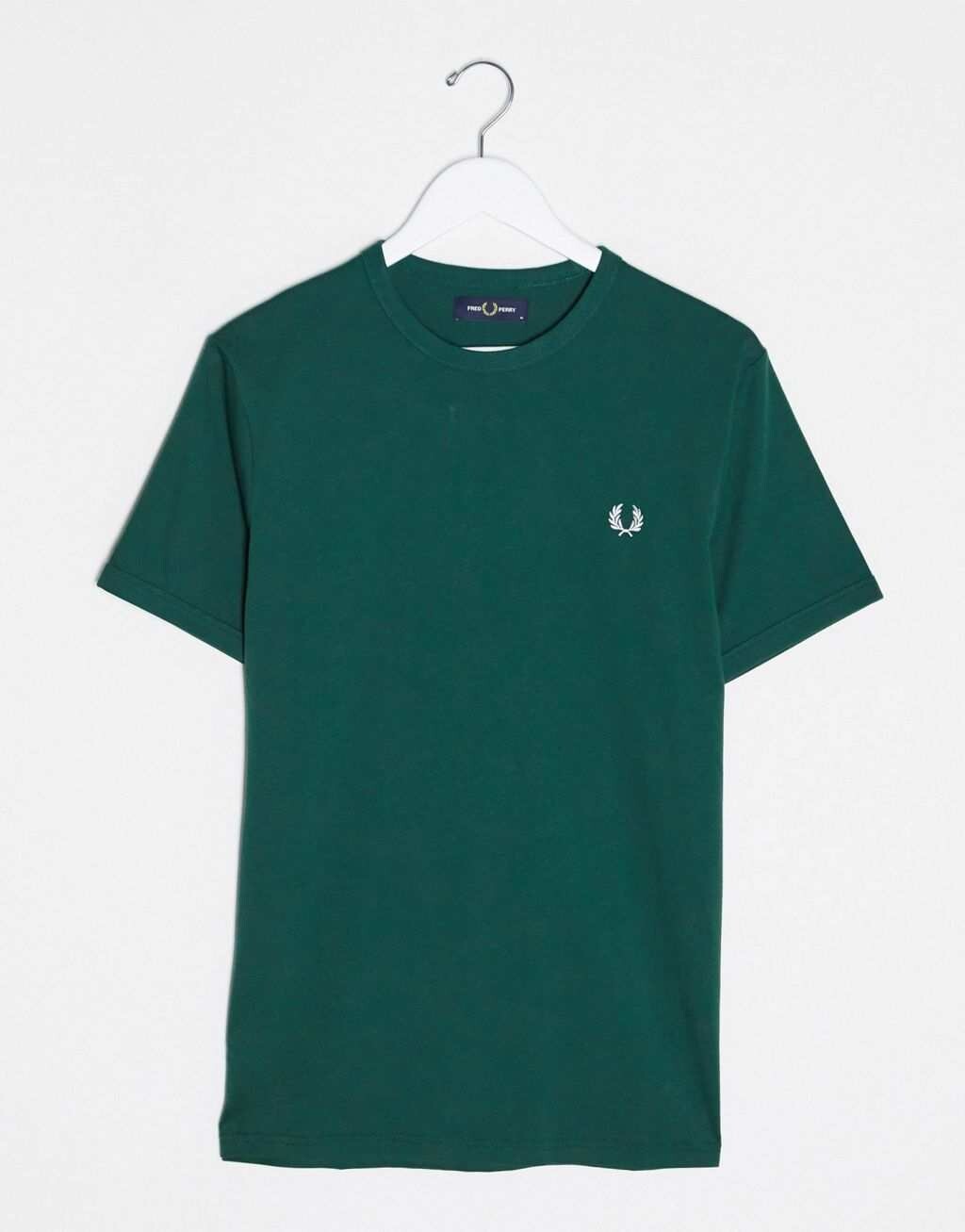 

Зеленая футболка с надписью Fred Perry, Зеленый