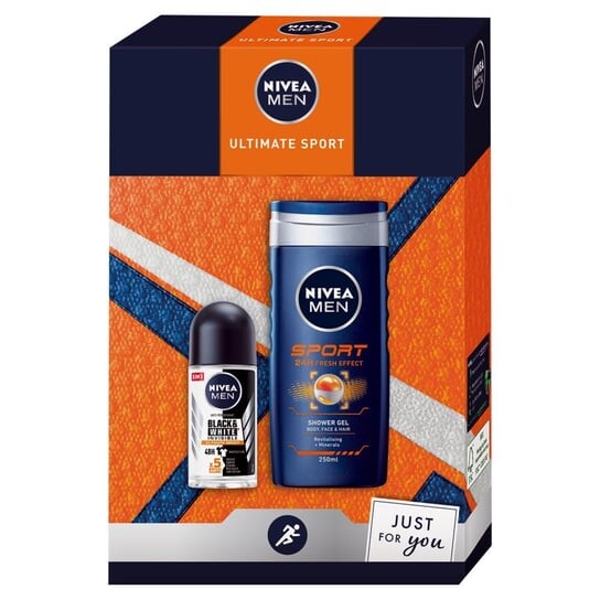 

Набор гель для душа 250мл + шариковый антиперспирант 50мл Nivea, Men Ultimate Sport